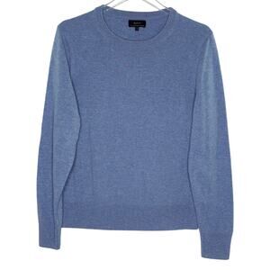 Quince Blue Crewneck Sweater
